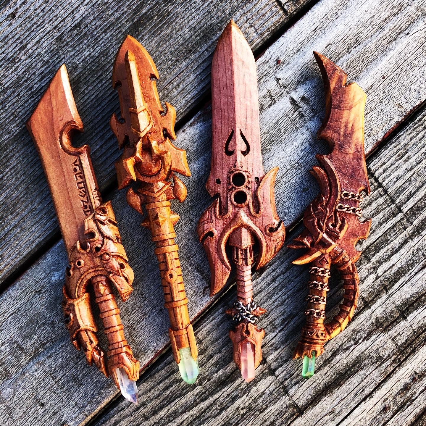 wooden ashbringer fantasy swords